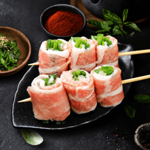 豬肉蔥捲(三捲)商品圖片